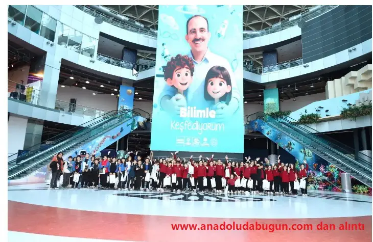 Konya’da 5. Sınıf Öğrencileri Bilimle Tanışıyor