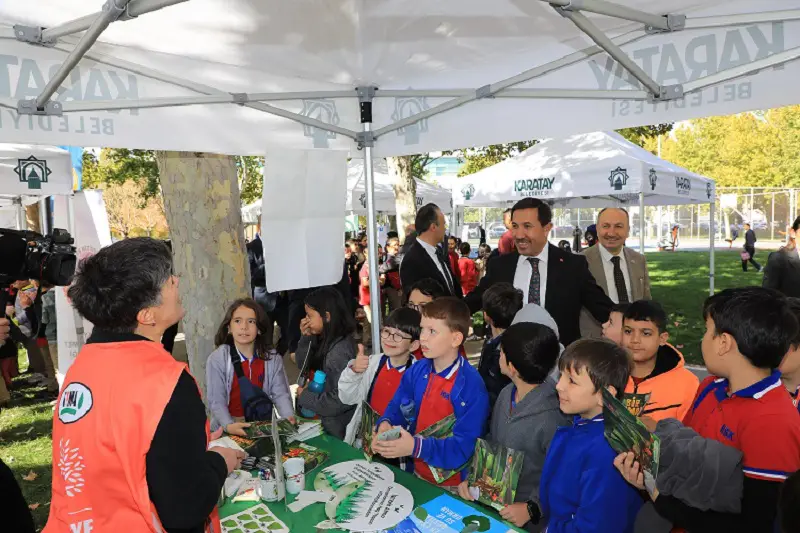 Karatay’da Minik Eller Doğa İçin Buluştu 