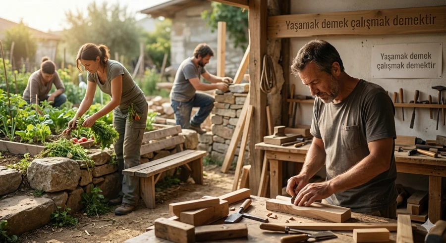 Yaşamak demek çalışmak demektir.